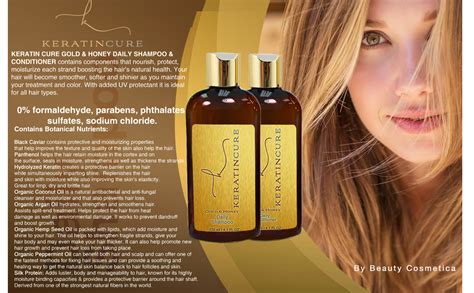 Keratin Cure - Sulfate Free Shampoo Conditioner Set - Best ...