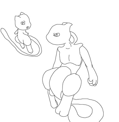 I didn't want to spent a long time on a pick because it was late last night but i still spent about two hours on this. Mewtwo Coloring Pages - Coloring Home