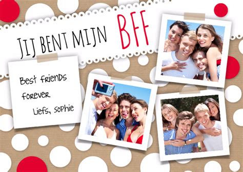 Bff betekent natuurlijk best friends forever. Best Friends BFF-isf - Vriendschap kaarten | Kaartje2go