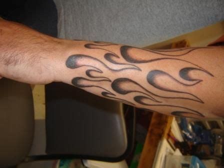 It will be combinations of many other images. Tattoo Ideas by Andrew Briggs | Flame tattoos, Forearm ...