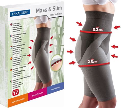 An therapien, die eine sensationelle wirkung versprechen, mangelt es nicht. MASS & SLIM Schlankheits- und Anti-Cellulite-Shorts ...