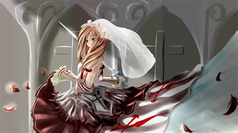 She is a good friend of kirito and later became his wife. Asuna Yuuki Wallpapers Images Photos Pictures Backgrounds