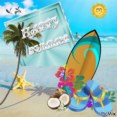 The celebration date of easter is variable as this is 1st april while in 2020 it was 12. Surfboard On Beach - Happy Summer Pictures, Photos, and ...