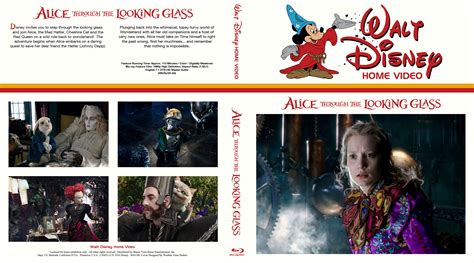 Alice Through the Looking Glass Bluray Cover | Cover Addict - Free DVD, Bluray Covers and Movie 