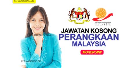 Permohonan adalah dipelawa daripada warganegara malaysia yang berumur tidak kurang daripada 18 tahun ke atas pada tarikh tutup iklan jawatan dan berkelayakan bagi mengisi kekosongan jawatan di jabatan perangkaan malaysia sebagaimana berikut Jawatan Kosong Jabatan Perangkaan Malaysia - Jawatan ...