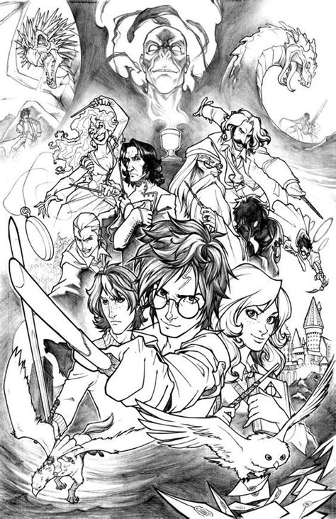 Download Harry Potter Adult Coloring Pages - Coloring Home