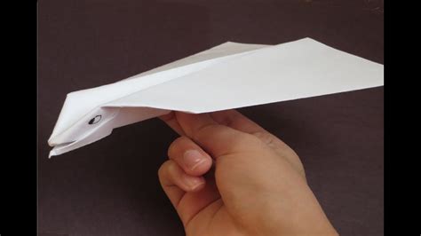 Origami: How To Make A Flying Bird (Bird Airplane) - YouTube