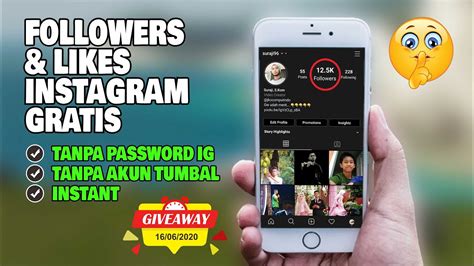 Naikan interaksi akun instagram anda secara gratis dari situs auto followers indonesia terbesar di indonesia. Cara Menambah Followers Instagram & Likes Instagram GRATIS ...