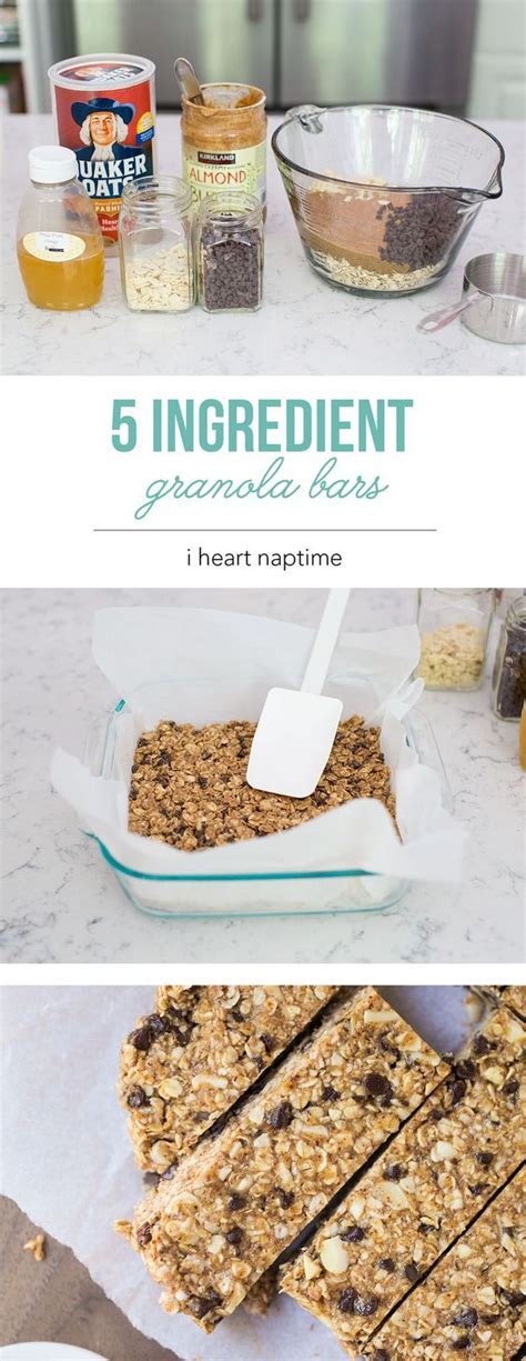 You can even pack these in your kid's snack box. Homemade Granola Bar | Recipe | Homemade granola bars, Granola bar recipe easy, Food