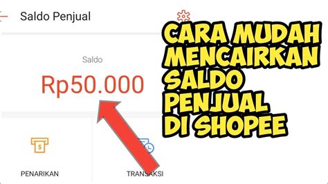 Dan kamu bingung bagaimana cara tukar pulsa jadi uang? Cara Mudah Mencairkan Saldo Penjual Shopee Ke Rekening ...