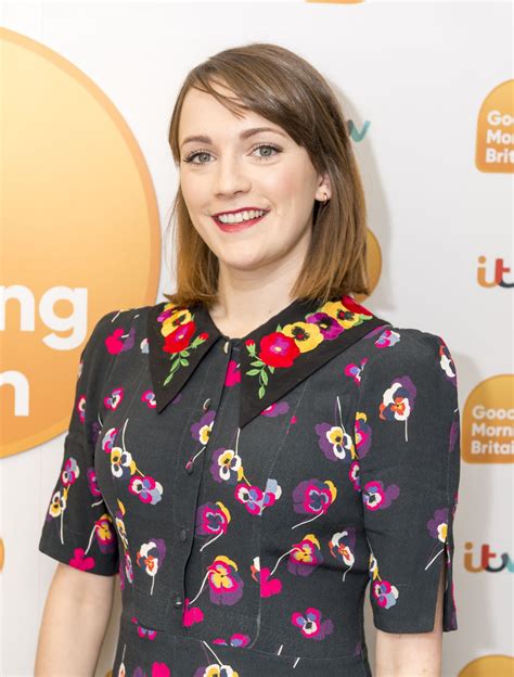 Call the midwife's charlotte ritchie: CHARLOTTE RITCHIE at Good Morning Britain in London 12/21 ...