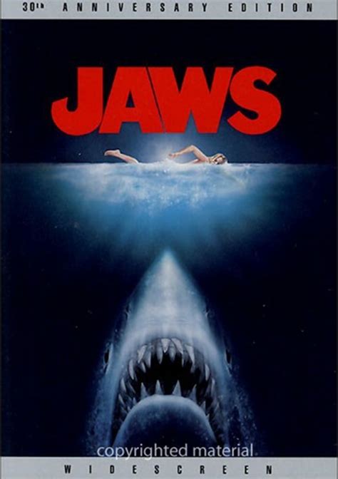 During the performance, the cast will. Jaws: 30th Anniversary Edition (Widescreen) (DVD 1975 ...