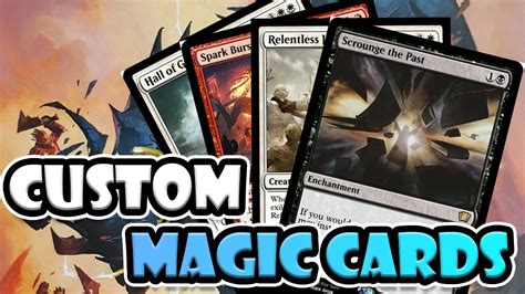 Create a custom magic™ card in the style of magic the gathering™ using your own artwork and abilities. Non-Commander Custom Magic Cards! | Magic: The Gathering ...
