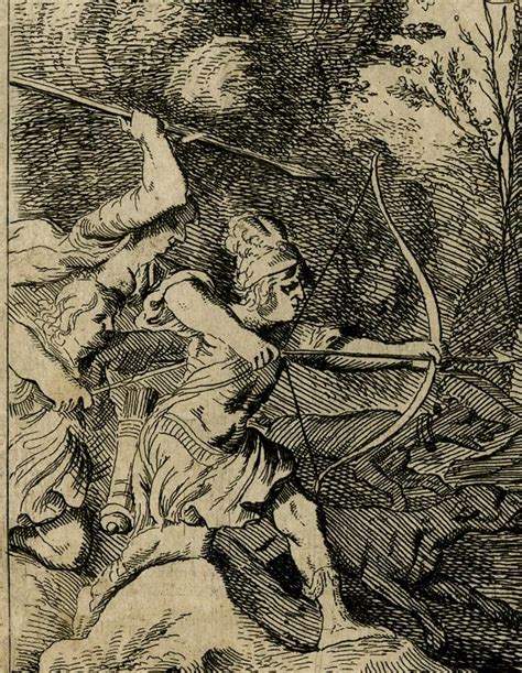 She was the first to wound the beast, but her victory ultimately led to tragedy. Antique Print-MYTHOLOGY-CALEDONYAN BOAR-MELEAGER-ATALANTA ...