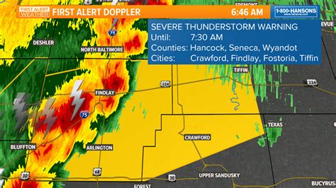 The storm was moving east at 25 mph, according to the national weather service. Severe thunderstorm warning issued for some counties in ...