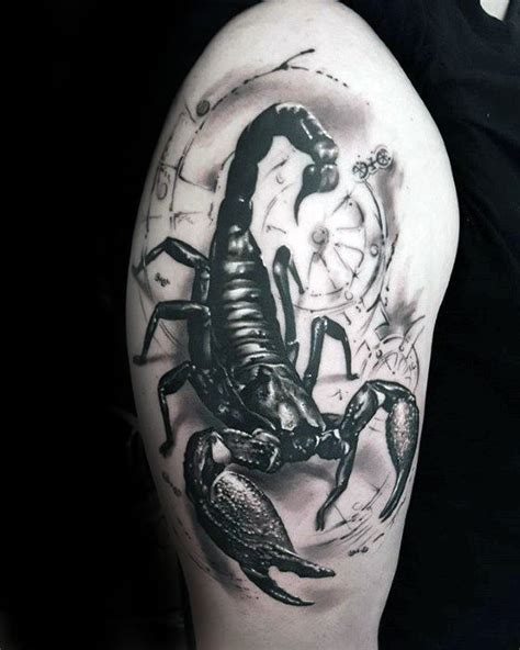 This type of tattoo is more popular among the men than women. 40 3D Scorpion Tattoo Designs für Männer - Stinger Ink ...