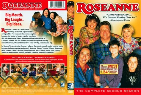 1992, people could make an accurate assumption that they were in for a wild ride, straight off the cover. CoverCity - DVD Covers & Labels - Roseanne - Season 2