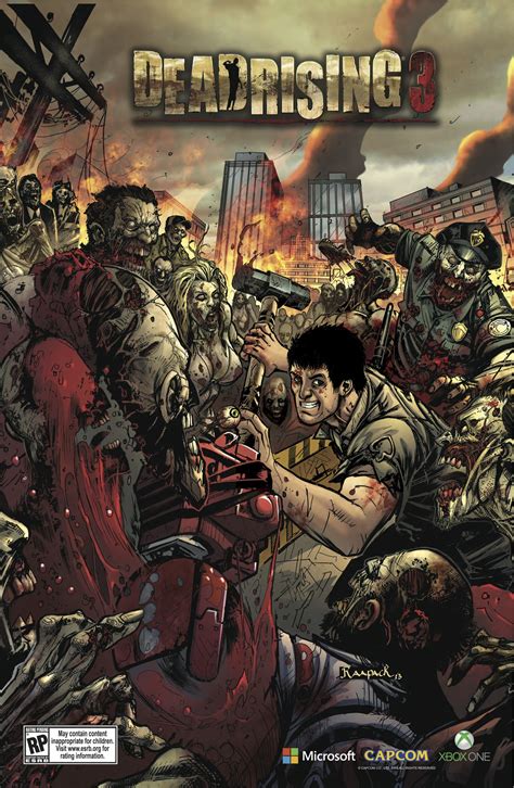 Dead rising 3 concept art. Apoteósico póster de la Comic-Con del "Dead Rising 3 ...