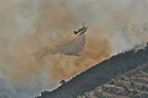 Incêndio de monchique | video 2. Incêndio em Monchique foi dominado durante a noite | Sul ...