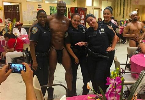 Feminization of male body and feet in a temporary sexchange. Police Officers Who Took Photo With Stripper Demoted By NYPD