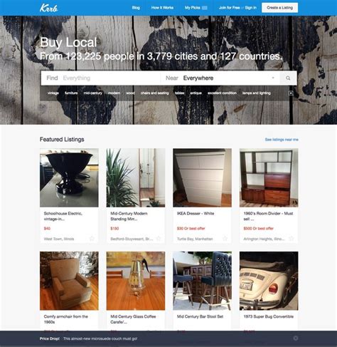 Invariably ebay and amazon are talked of in the same breath. 5 Sites Better Than Craigslist | Buy furniture online ...