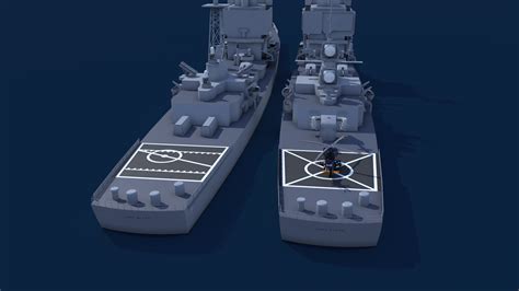 A strike cruiser (proposed hull designator: Shipbucket Long Beach - Uss Long Beach Aegis Variant 2 By ...