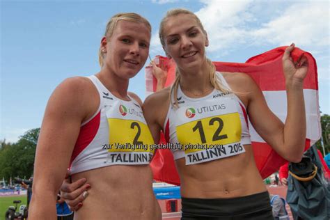 Ivona dadic hat sich bei den olympischen spielen in tokio mit einer starken hochsprungleistung mit 2.050 punkten auf den zwölften zwischenrang nach zwei disziplinen vorgearbeitet. Verena Preiner, Ivona Dadic, Siebenkampf, Österreich (Bild ...