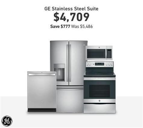 4 piece kitchen appliances package with french door refrigerator, electric range, dishwasher and over the range microwave in stainless steel. Kitchen Appliance Packages, Appliance Bundles at Lowe's ...