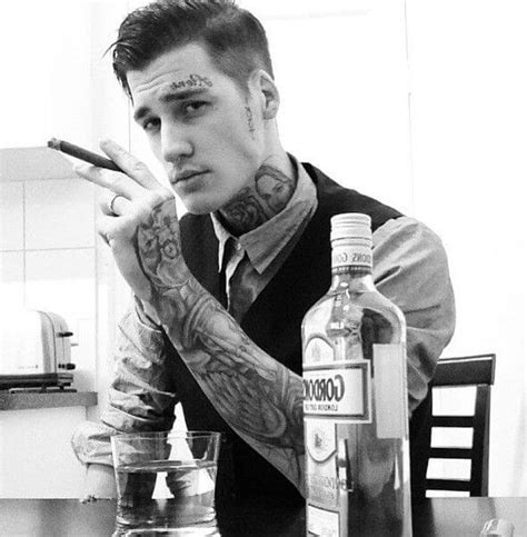 We are here to enjoy guys with tattoos, show them proudly! 25 Tattooed Guys with Amazing Hairstyles