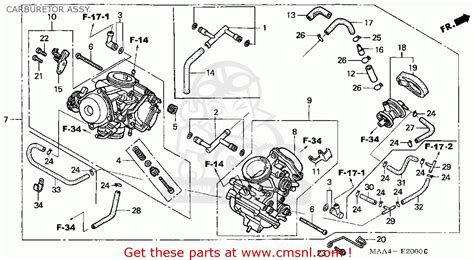 Honda shadow 1100 carburetor rebuild kit. Honda VT1100C SHADOW 1100 1998 (W) USA CALIFORNIA ...