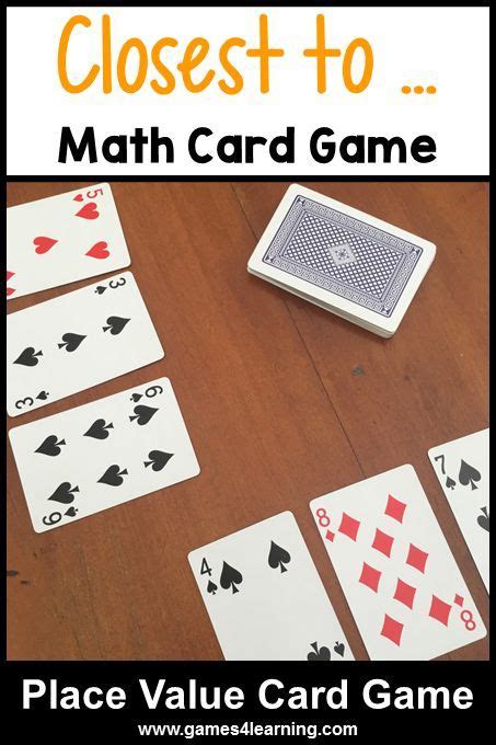 Enjoy a wide range of free math games, interactive learning activities and fun educational resources that will engage students while they learn mathematics. Pin by Michelle Koch on classroom in 2020 | Math card ...