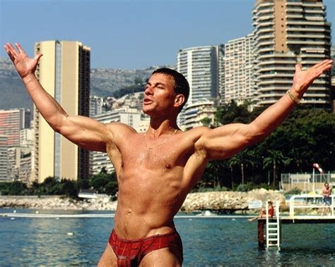 His father introduced him to martial arts when he saw his son. 10 Cheesy Jean-Claude Van Damme Photos