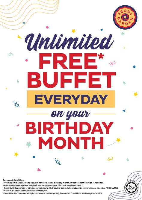 So we came up with a flexible birthday promotion for all the guest. Promotions | Seoul Garden - Korean Asian Buffet Restaurant ...