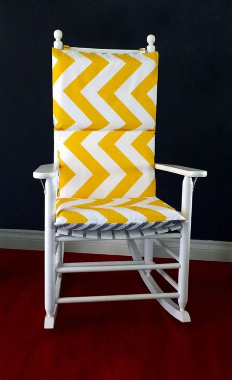 All products from glider rocking chair cushion covers category are shipped worldwide with no additional fees. Big Yellow Chevron Rocking Chair Covers, Zig Zag Seat ...