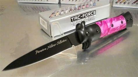 A few months later i bought another one for my mother, same exact model and style. Free: Tac Force Premium Milano Stiletto Speedster Model ...