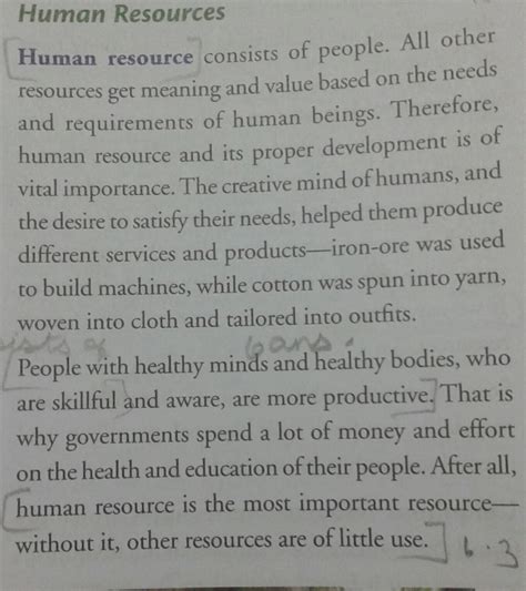 what is mean by human resource why is human resource? considered the most important resource ...