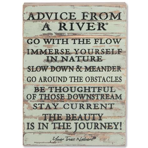 The wood used is rustic and has been. Sweet Bird & Co. "Advice From A River" Reclaimed Wood ...