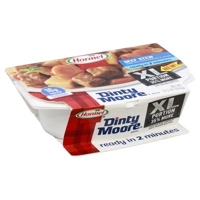 Just like mom's beef stew: Dinty Moore - Dinty Moore, Beef Stew, XL (12.5 oz) | Shop | Brookshire's Food & Pharmacy