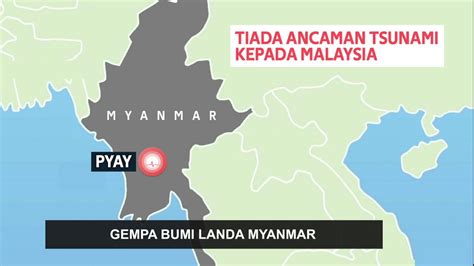 Malunda berada di dekat episentrum gempa bumi bermagnitudo 6,2, pada jumat (15/01) dini hari. Gempa Bumi Landa Myanmar - YouTube