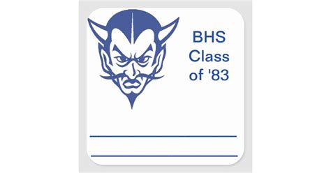 name tag class reunion square sticker bremen square sticker zazzlecom