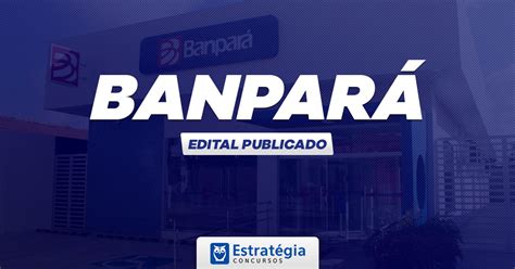 Dans cette financiers (banpará), vous pouvez entrer votre opinion afin que les utilisateurs peuvent consulter. Concurso Banpará 2018: Banco divulga resultado das provas objetivas!