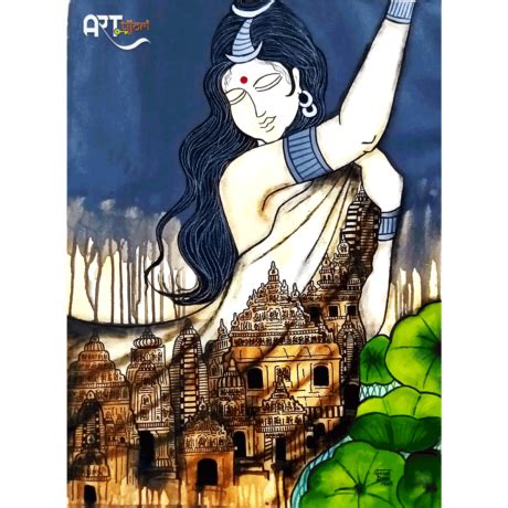 Khajuraho 2 in 2020 | Canvas artwork, Madhubani art, Artist