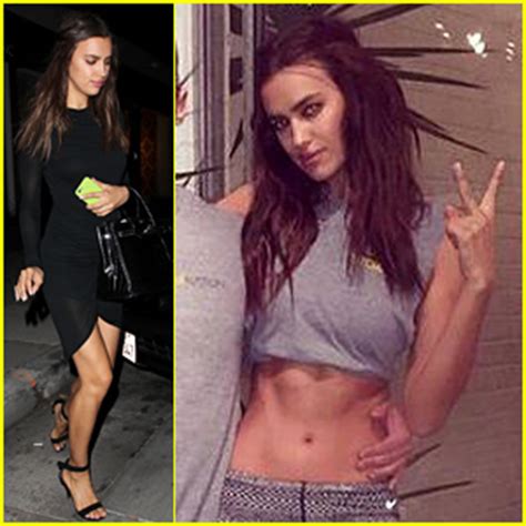 People who liked irina shayk's feet, also liked Irina Shayk Displays Killer Abs Before Her Night Out on ...