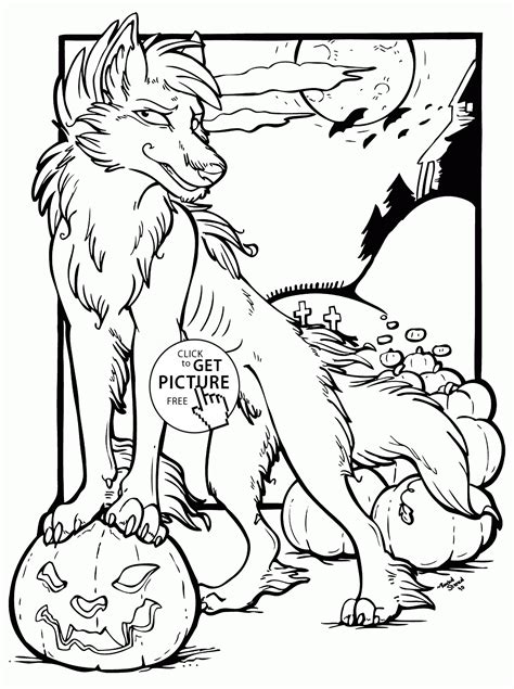 Free babies wolf coloring page to download or print, including many other related wolf coloring page you may like. Werewolf coloring pages for kids, halloween printables ...