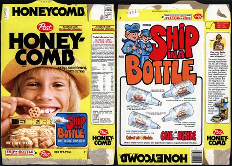 How many stems come in a bunch. Post - Honeycomb - Ship-in-a-Bottle - cereal box - 1978 ...