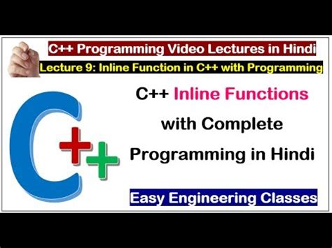 C++ Tutorial for Beginners: Inline Functions with Complete ...