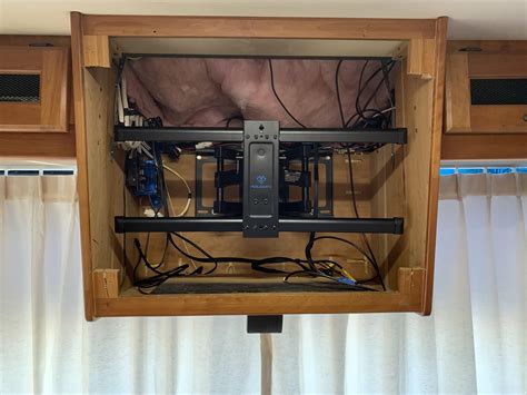 Maybe you would like to learn more about one of these? Under TV cabinet Soundbar mount - Modifications - FMCA RV ...