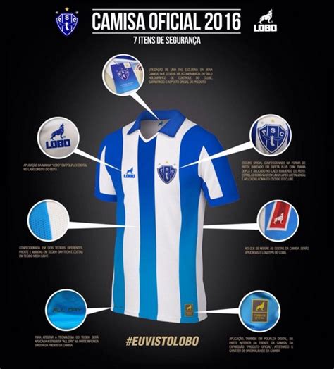 A nova camisa titular do paysandu sport club é predominantemente listrada em azul celeste e o escudo do paysandu é aplicado no lado esquerdo do peito, enquanto do lado direito, o logo da lobo. Paysandu cria marca "Lobo" e divulga imagem da camisa ...