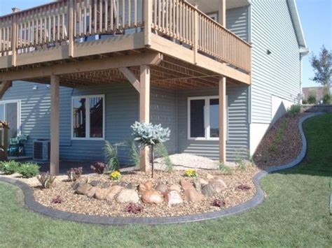 Check spelling or type a new query. Sweet lower deck landscaping | Deck landscaping, Backyard ...