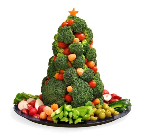 Vegetables are essentially any other edible part of the plant. Holiday Veggie or Fruit Tree | ThriftyFun